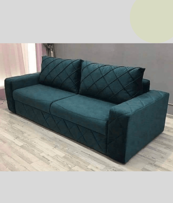 Emerald Green Fabric Sofa