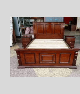 Mahogany bed