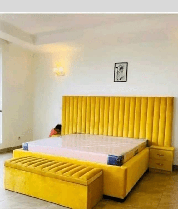 Stain-resistant fabric bed