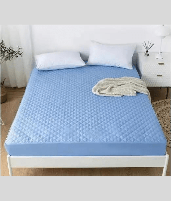 Blue Mattress cover