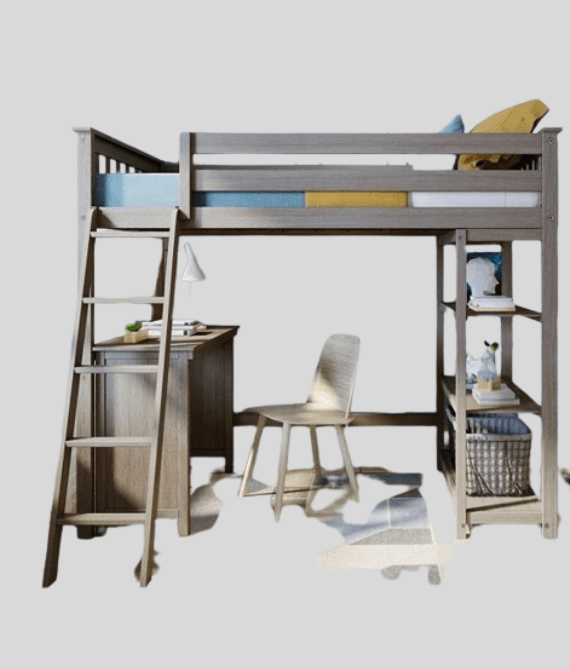 Loft Bed with Desk
