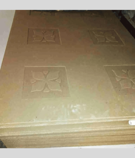 Chipboard Flowered 8ft x 4ft x 6 mm