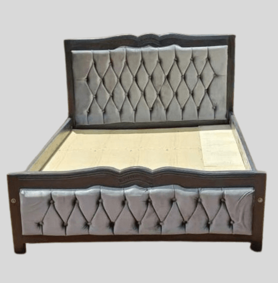 Grey Mocket Bed