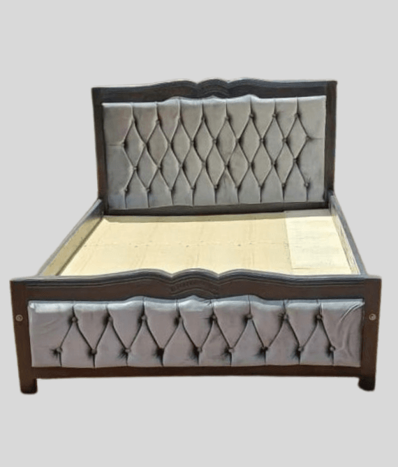 Grey Mocket Bed