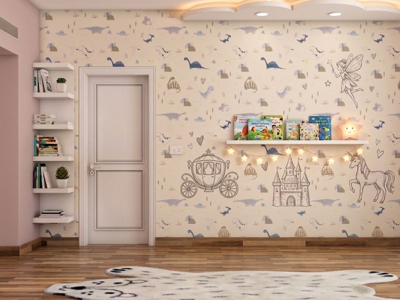 Kids room before Sikam Furniture transformation – Nairobi