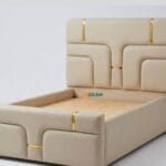 Aurix Bed – fabric 4x6 bed by Sikam Furniture, Nairobi
