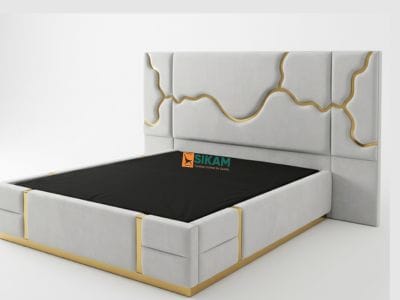 Luxelle Bed – fabric queen size bed by Sikam Furniture, Nairobi