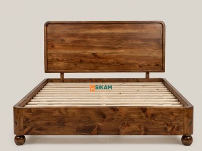 Nestora Bed – wooden 4x6 bed by Sikam Furniture, Nairobi