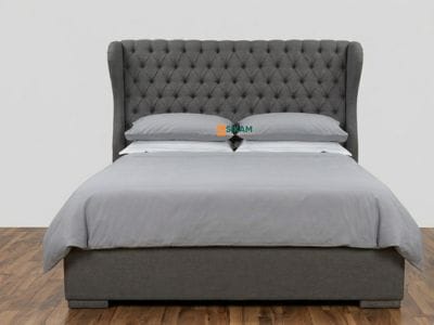 Softique Bed – fabric queen size bed by Sikam Furniture, Nairobi
