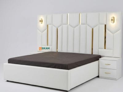 Softora Bed – fabric queen size bed by Sikam Furniture, Nairobi