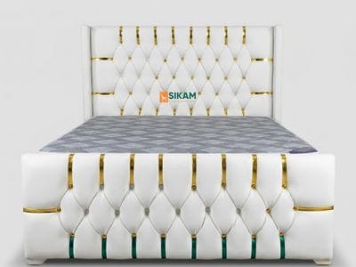 Virelli Bed – fabric king size bed by Sikam Furniture, Nairobi