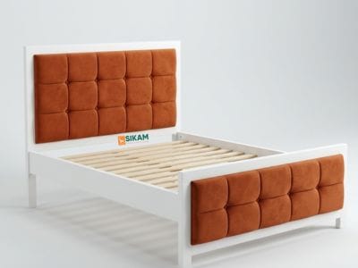 Zurevo Bed – fabric 4x6 bed by Sikam Furniture, Nairobi