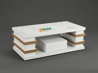 Avencia Coffee Table – marble top coffee table by Sikam Furniture, Nairobi