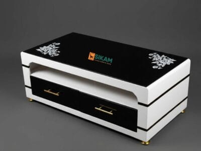 Axentra Coffee Table – glass top coffee table by Sikam Furniture, Nairobi