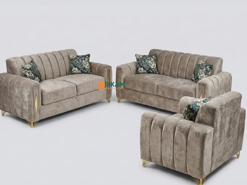 Bellavique Fabric Sofa – family sofa set by Sikam Furniture, Nairobi