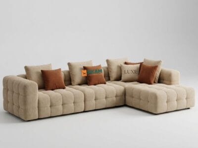 Calverra Contemporary Corner Sofa – corner sectional sofa by Sikam Furniture, Nairobi