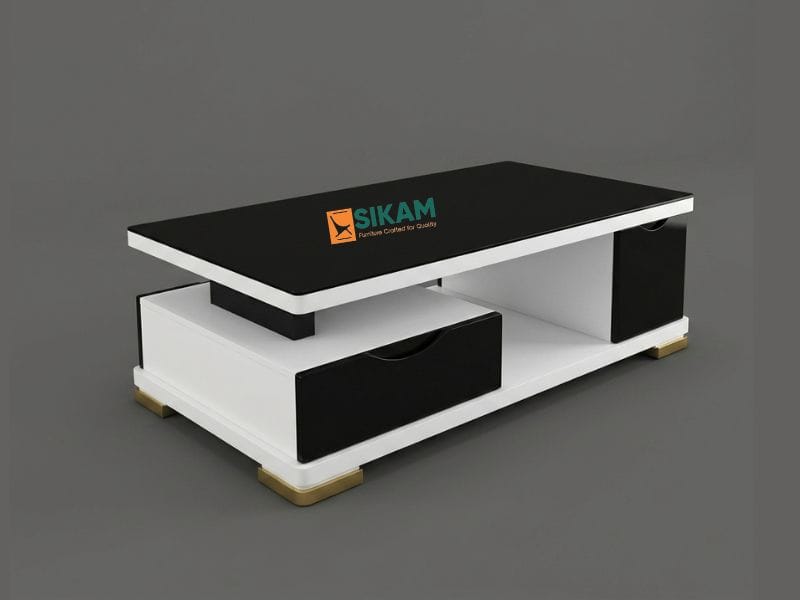 Dorezza Coffee Table – glass top coffee table by Sikam Furniture, Nairobi