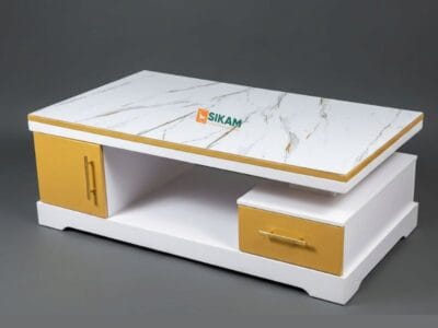 Kelvora Coffee Table – marble top coffee table by Sikam Furniture, Nairobi