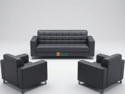 Lumivelle Premium Leather Sofa – family sofa set by Sikam Furniture, Nairobi