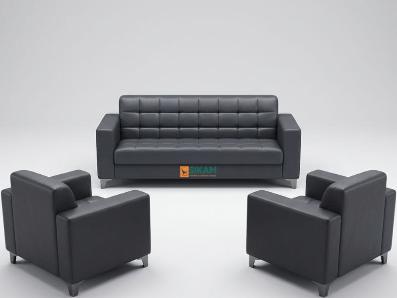 Lumivelle Premium Leather Sofa – family sofa set by Sikam Furniture, Nairobi
