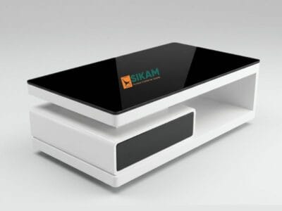 Solvani Coffee Table – glass top coffee table by Sikam Furniture, Nairobi