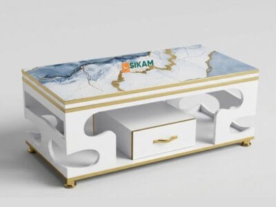 Valenique Coffee Table – marble top coffee table by Sikam Furniture, Nairobi
