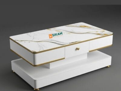 Ventorra Coffee Table – marble top coffee table by Sikam Furniture, Nairobi