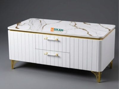 Wylera Coffee Table – marble top coffee table by Sikam Furniture, Nairobi