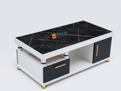 Zephora Coffee Table – marble top coffee table by Sikam Furniture, Nairobi
