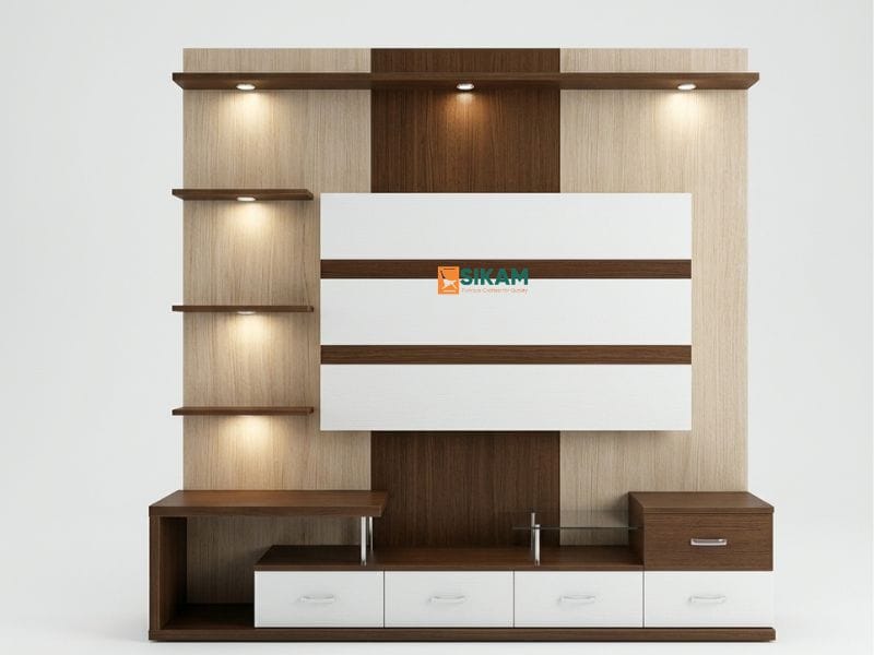 Astoria TV Stand – open TV stand by Sikam Furniture, Nairobi