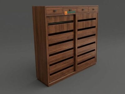 Foyara Shoe Rack – closed shoe cabinet by Sikam Furniture, Nairobi