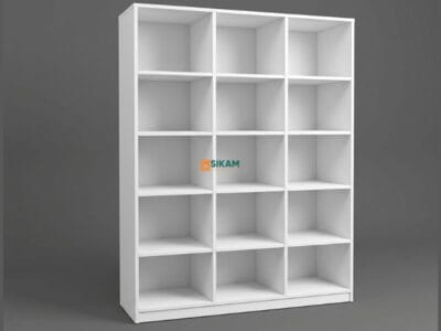 Sortique Shoe Rack – open shoe rack by Sikam Furniture, Nairobi