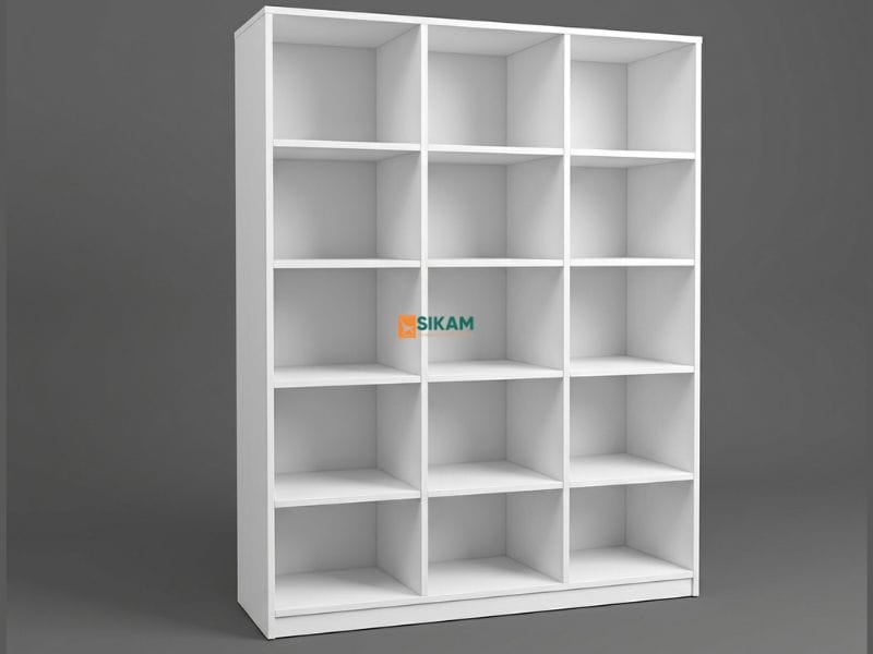 Sortique Shoe Rack – open shoe rack by Sikam Furniture, Nairobi