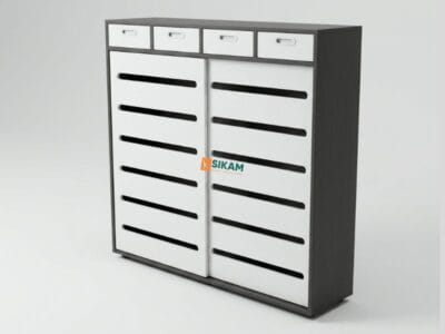 Stackora Shoe Rack – closed shoe cabinet by Sikam Furniture, Nairobi