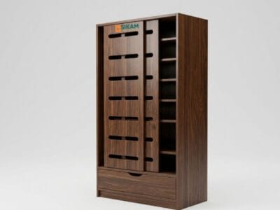 Tidoria Shoe Rack – closed shoe cabinet by Sikam Furniture, Nairobi
