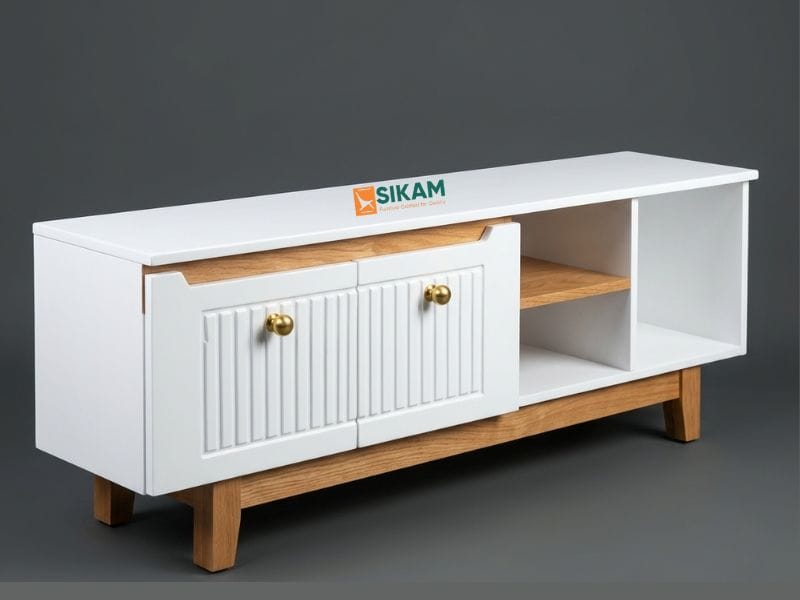 Vespera TV Stand – open TV stand by Sikam Furniture, Nairobi