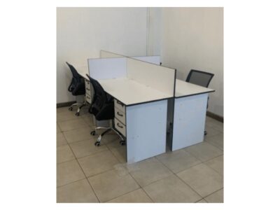 Amazing 4-way Workstation - Sikam Furniture Nairobi