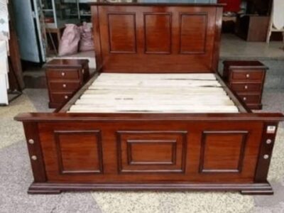 Alan Mahogany Bed - Sikam Furniture Nairobi