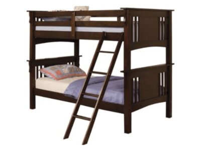 Brown Double-decker Bed - Sikam Furniture Nairobi