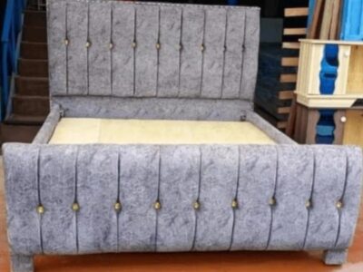 Tapi Simple button Bed - Sikam Furniture Nairobi